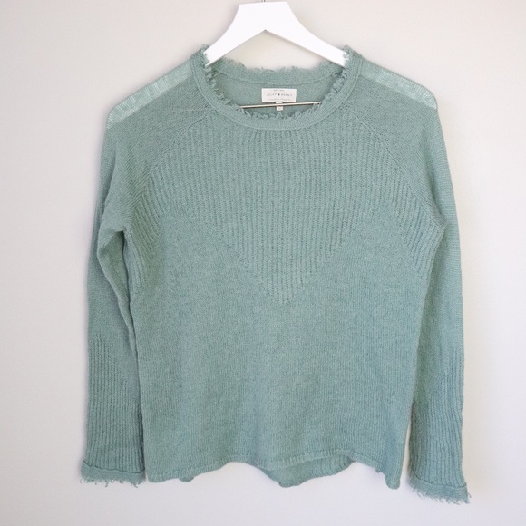 Lucky Brand Sweaters - NWOT Lucky Brand Green Long Sleeve Sweater